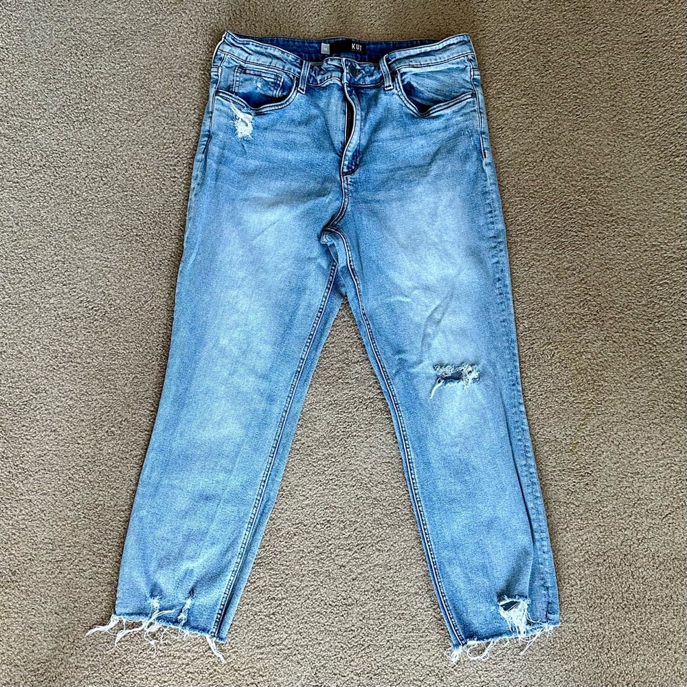KUT from the Kloth RACHAEL High Rise Mom Jeans, Size: 14